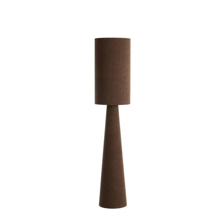 Joby Brown Boucle Floor Lamp Lighting 