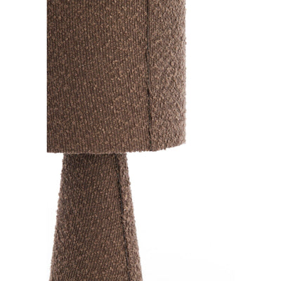 Joby Brown Boucle Table Lamp Lighting 