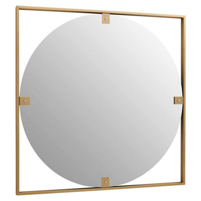 Julieta Gold Square Wall Mirror Accessories 