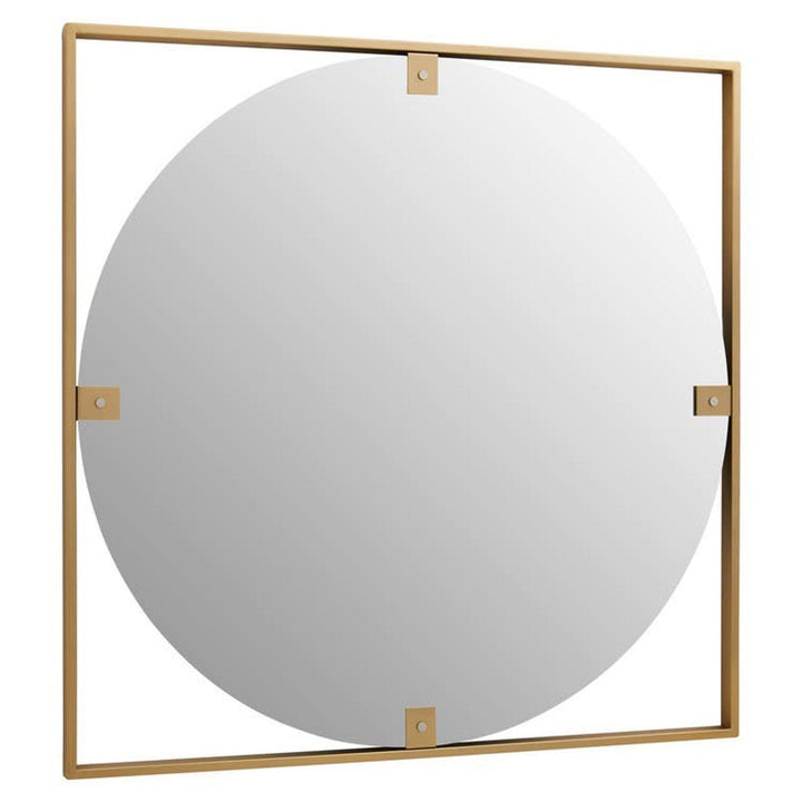 Julieta Gold Square Wall Mirror Accessories 