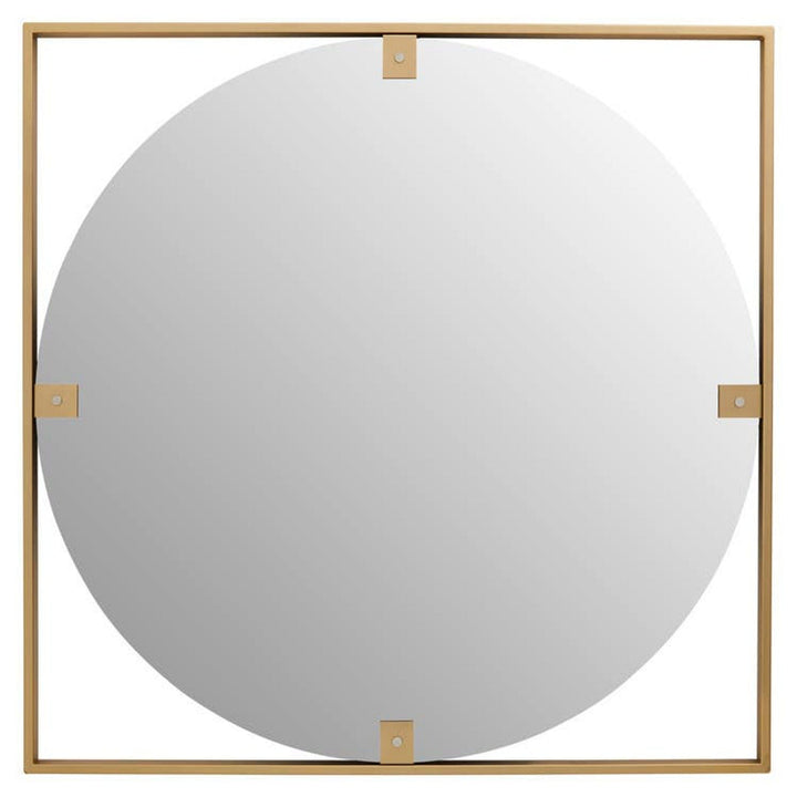 Julieta Gold Square Wall Mirror Accessories 