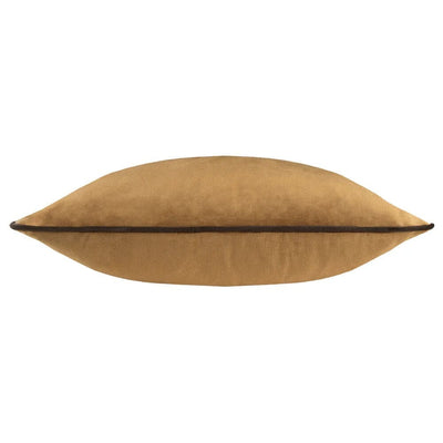 Juniper Caramel & Chocolate Velvet Feather Filled Cushion- 45x45cm Textiles 