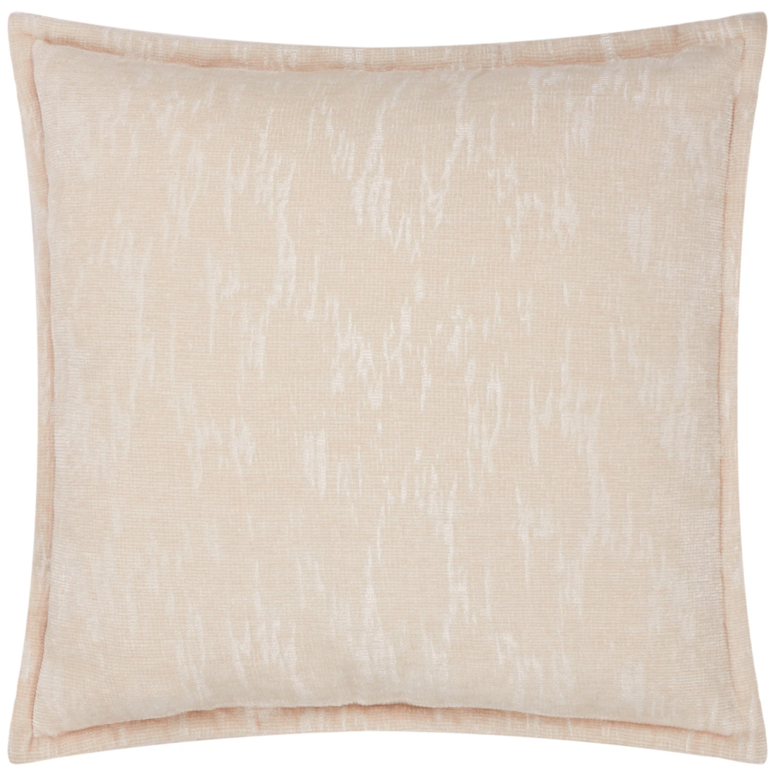 Katy Ivory Chenille Patterned Cushion Cover - 45x45cm Textiles 