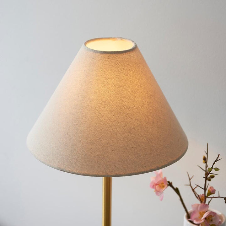 Kiara Gold & Marble Table Lamp Lighting 