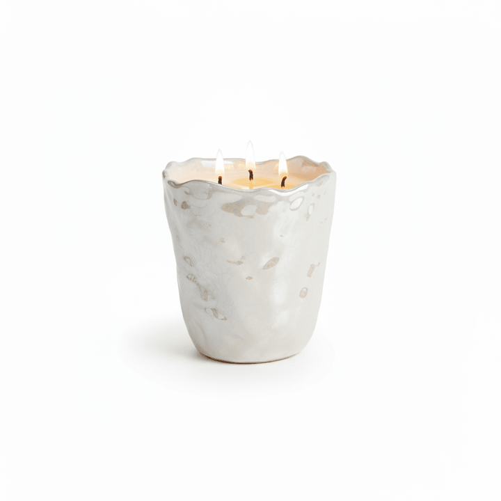 Laguna Cream Pearlescent Decorative Candle Fragrance 