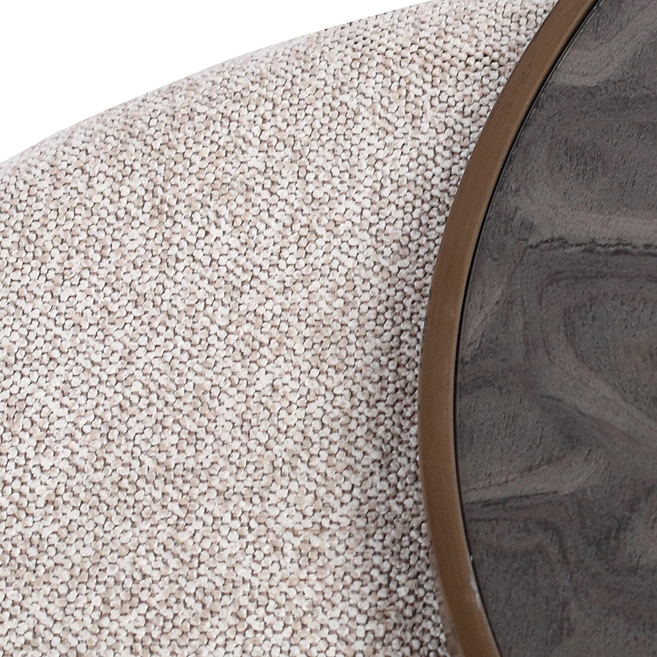 Lancaster Bronze Ripple Effect Coffee Table with Nesting Pouffe Furniture 