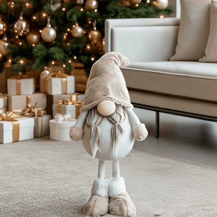 Large Neutral Festive Standing Gonk Ornament Accessories 