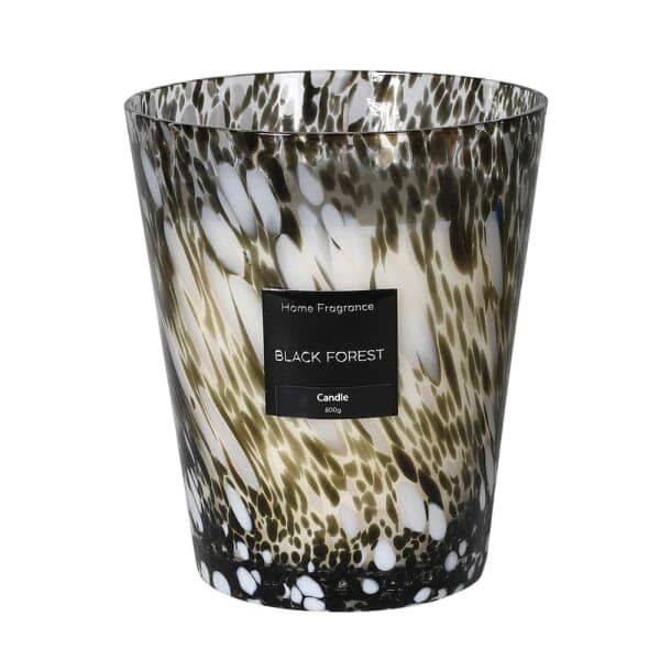 Large Speckled Black Forest Scented Candle Fragrance 