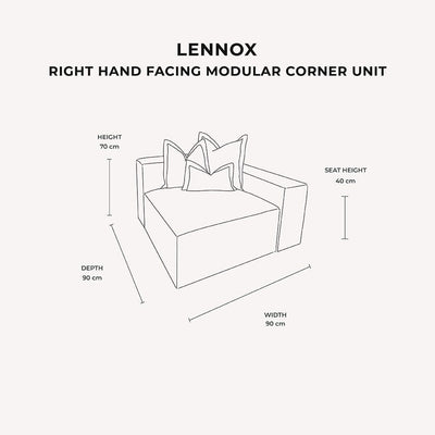 Lenox Silver Velvet Pillow Back Modular Sofa Range MTO Sofa 