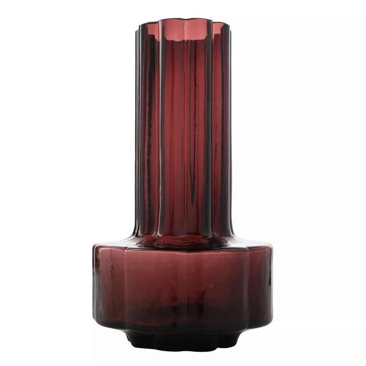 Lilith Cherry Red Glass Decorative Vase Accessories 