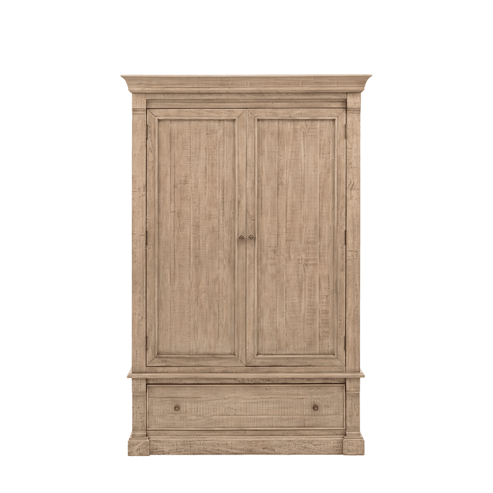 Lilliana Luxury 2 Door Wardrobe with Brass Handles Furniture 