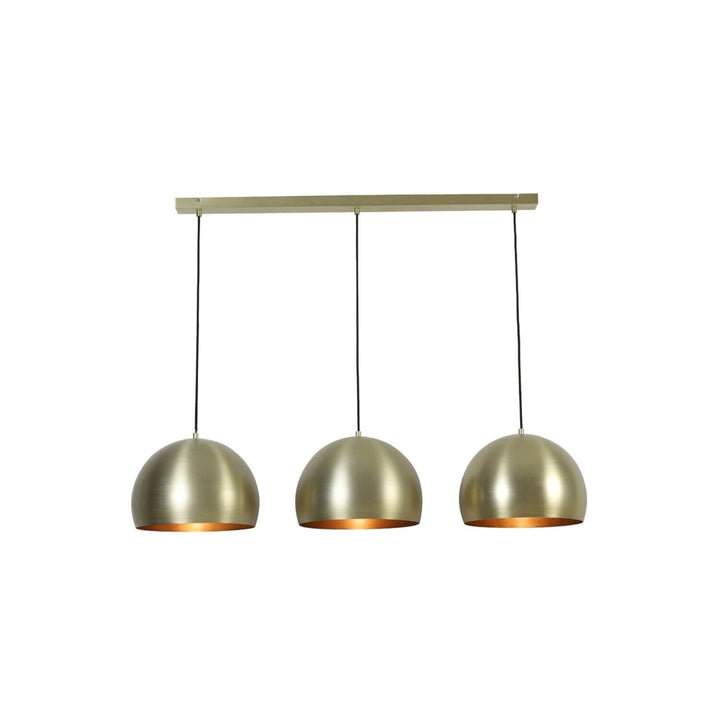 Lily Gold Metal 3 Light Pendant Ceiling Light Lighting 