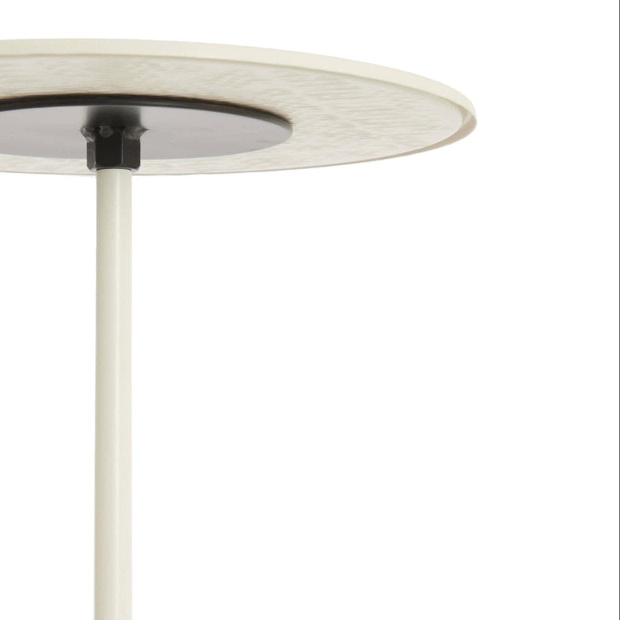 Limberg Cream Metal Side Tables- Set of 2 Furniture 