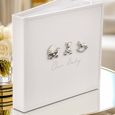 Linen Fabric Baby Photo Album Accessories 