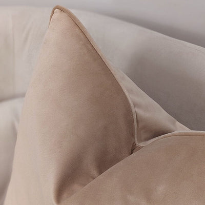 London Champagne Feather Filled Cushion - 46x46cm