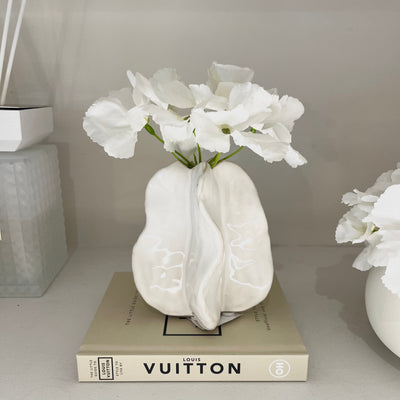 Lorelei Mini Cream Decorative Ceramic Vase Accessories 