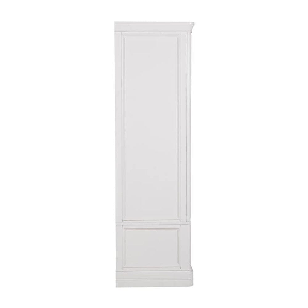 Louvre White Wooden 3 Door Wardrobe Furniture 