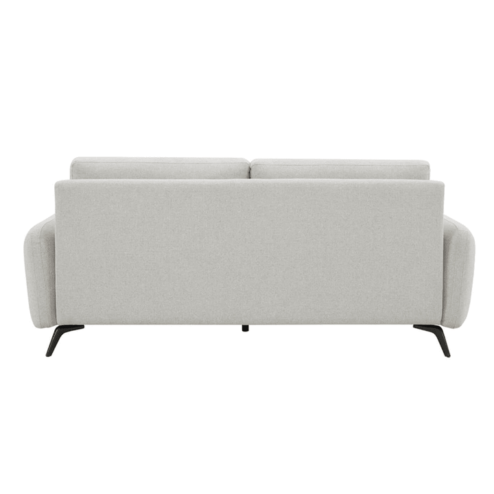 Lucinda Oatmeal Textured Fabric 3 Seater Sofa Sofa 