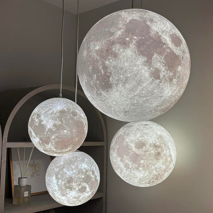 Luna Rotating Moon Ceiling Light - 30cm Lighting 
