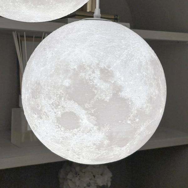 Luna Rotating Moon Ceiling Light - 30cm Lighting 