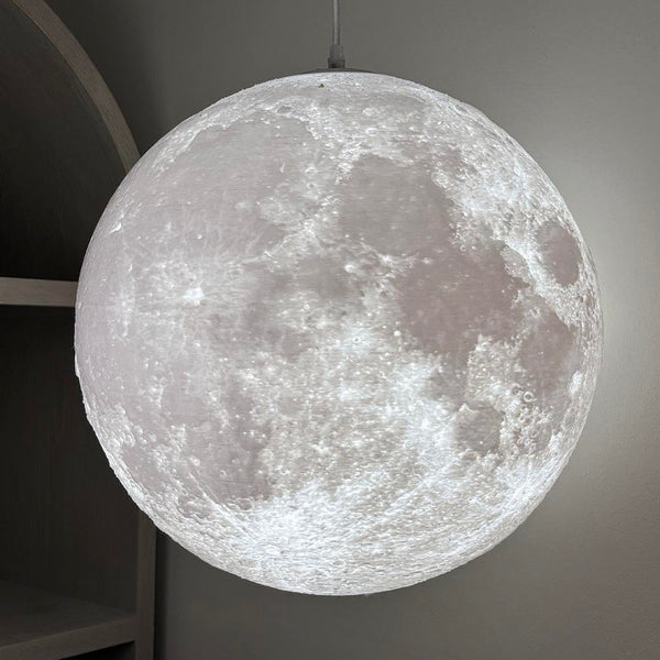 Luna Rotating Moon Ceiling Light - 45cm Lighting 