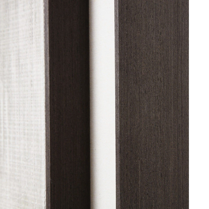 Lunebay Neutral Wall Art in Dark Wooden Frame Accessories 