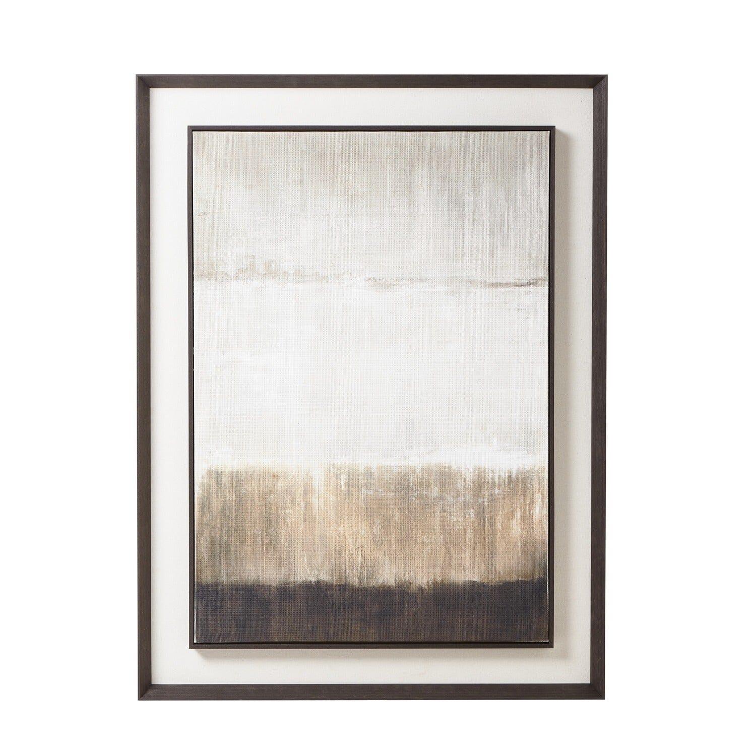 Lunebay Neutral Wall Art in Dark Wooden Frame Accessories 