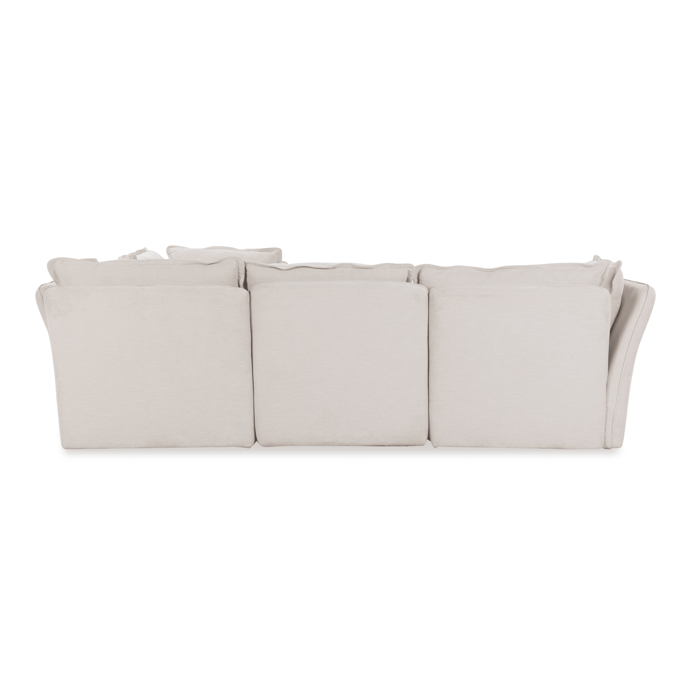 Mallow Coastal Weave Linen 3 Seater Sofa Sofa 