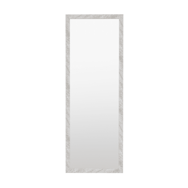 Marcie Large White Marbled Leaner Wall Mirror Accessories 