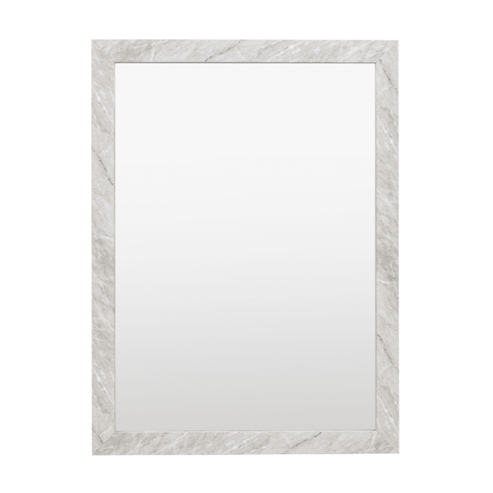 Marcie Medium White Marbled Wall Mirror Accessories 