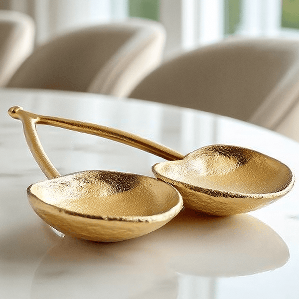 Marena Gold Decorative Cherry Dish Accessories 