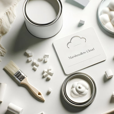 Marshmallow Cloud White Satin Wood & Trim Paint - 750ml 