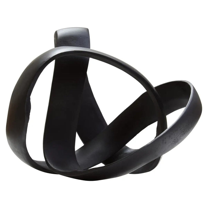Marteli Decorative Black Knot Sculpture Accessories 