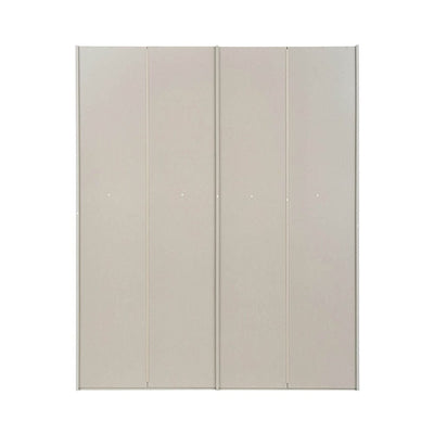 Maya Luxury Greige 2 Door Sliding Wardrobe Furniture 