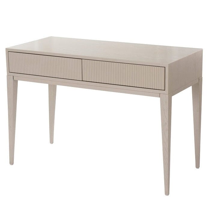 Metropolitan Warm Grey Premium Dressing Table / Desk Furniture 