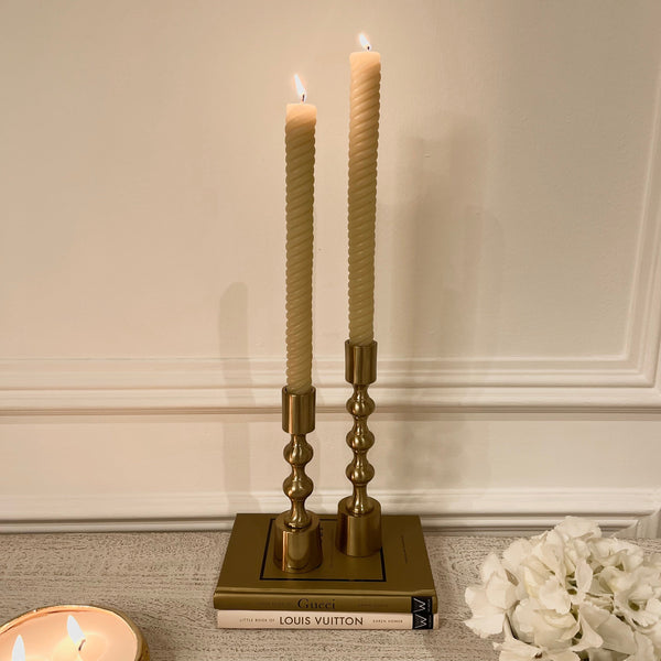 Micaela Mini Gold Decorative Candlestick Holder Accessories 