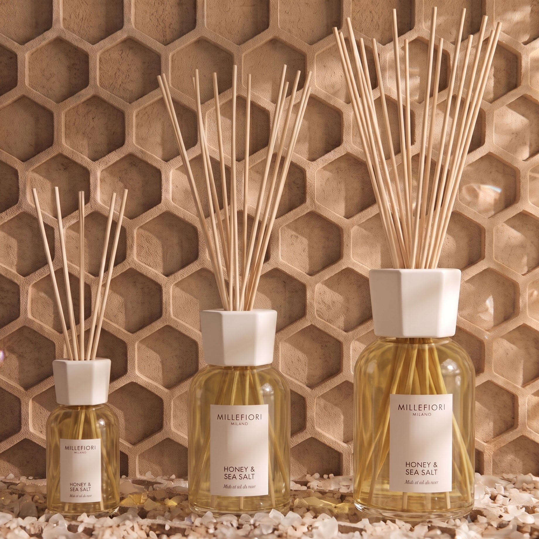 Millefiori Honey & Sea Salt Fragrance 500ml Diffuser 