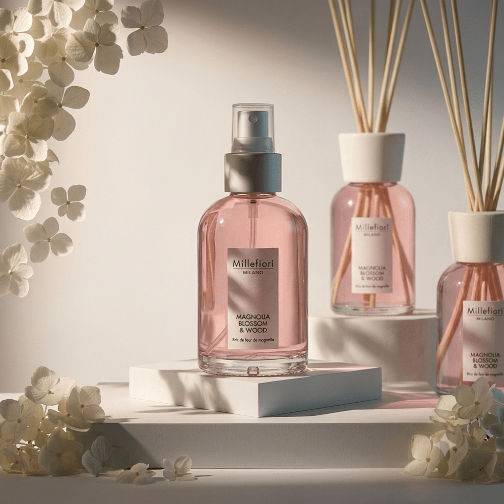 Millefiori Magnolia Blossom & Wood Fragrance Room Spray 