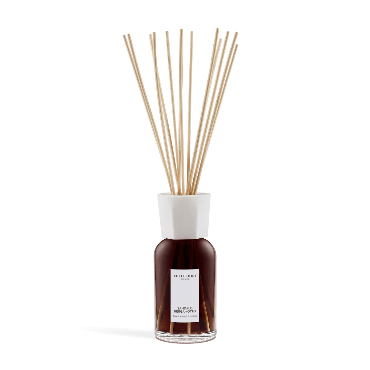 Millefiori Sandalo Bergamotto Fragrance 500ml Diffuser 