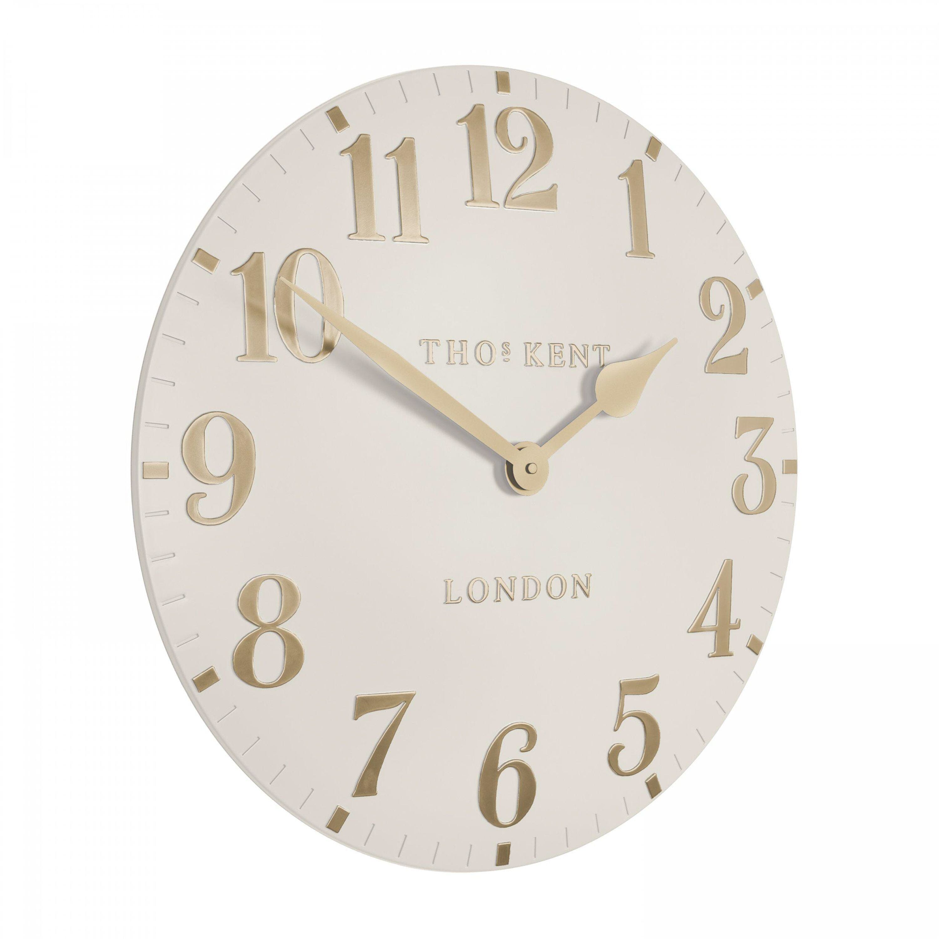 Milly Cream & Gold Decorative Wall Clock Accessories 