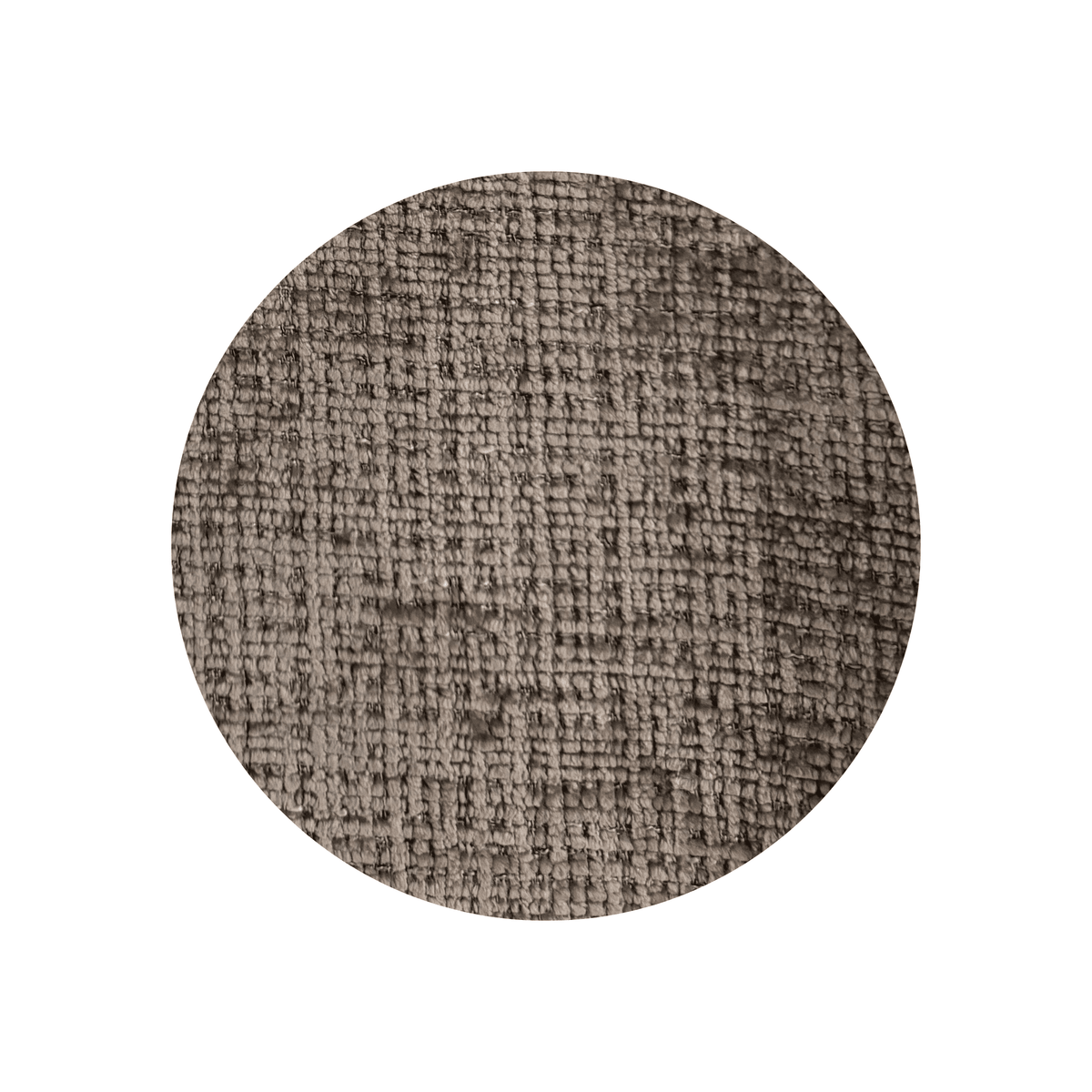 Mink Textured Chenille Fabric Sample Sample 