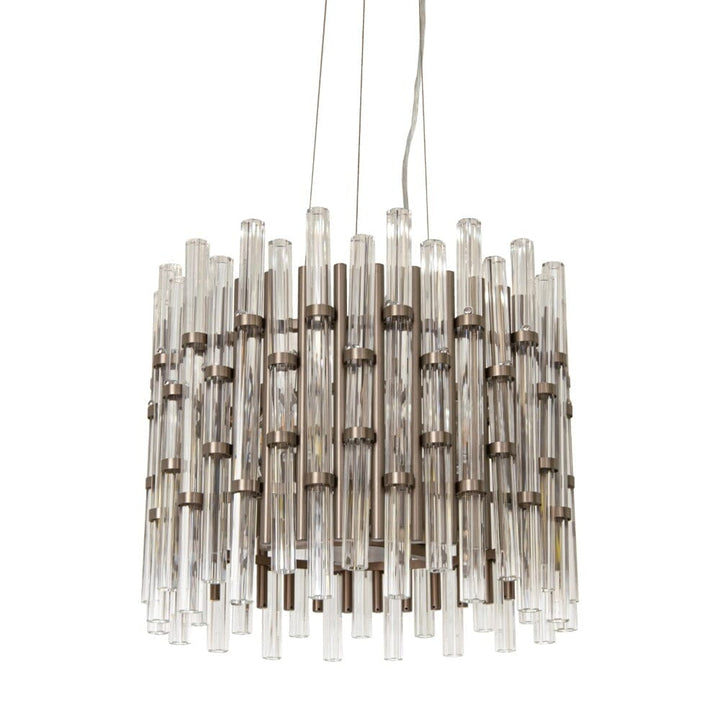 Molli Luxury Bronze & Glass Chandelier Lighting 