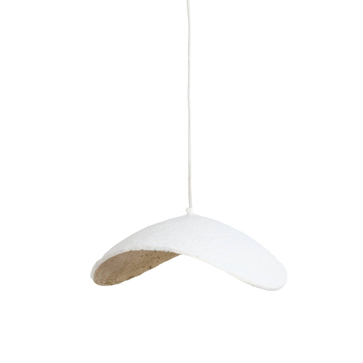 Montrose Cream & Antique Brass Organic Ceiling Light Lighting 