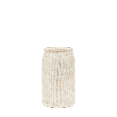 Mystic Medium Textured Neutral Vase Accessories 