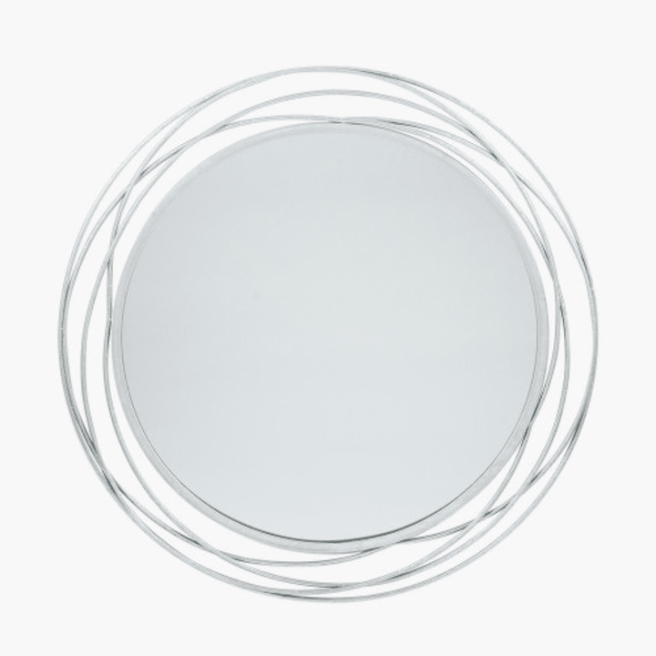 Nantes Silver Round Wall Mirror Accessories 