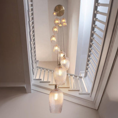Nemille 13 Light Cascading Pendant Ceiling Light Lighting 