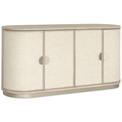 Nerida Whitewash Oval 4 Door Sideboard Furniture 