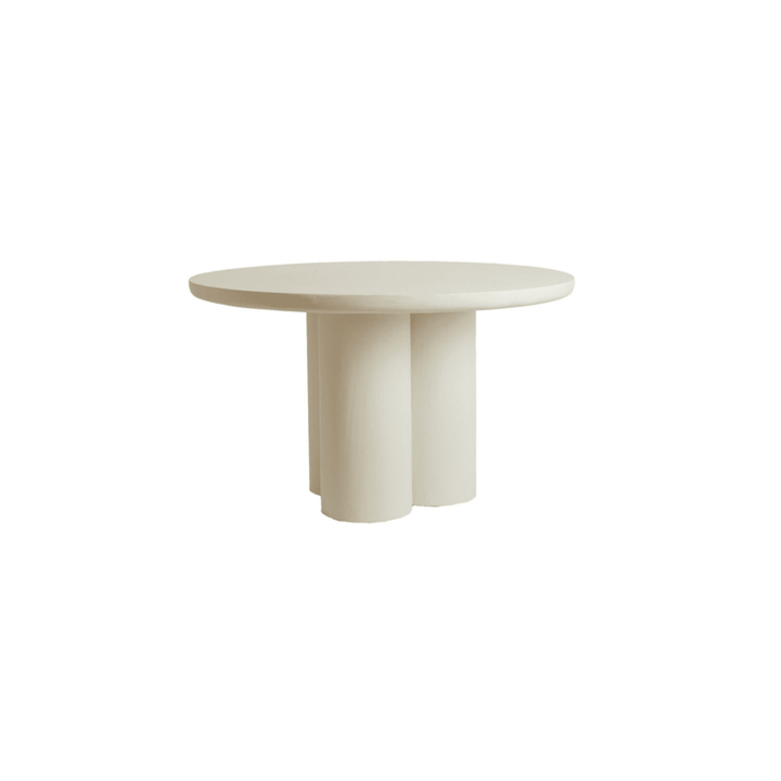 Nessina Cream Round Dining Table Furniture 