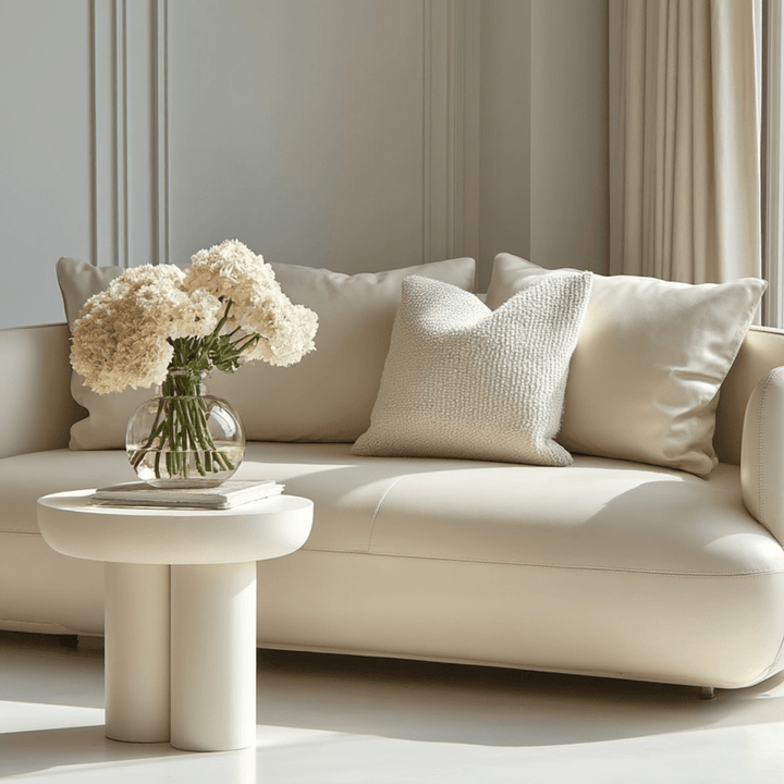 Nessina Cream Side Table Furniture 