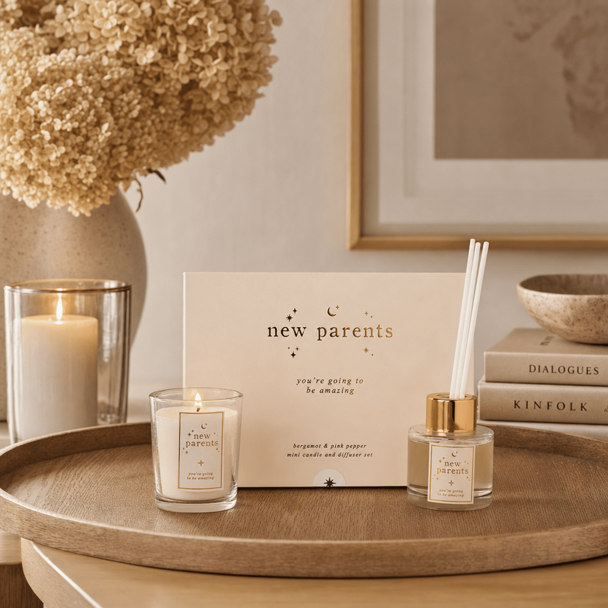 New Parents Mini Candle & Diffuser Gift Set Fragrance 